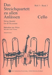 [292458] Das Streichquartett zu allen Anlässen Band 3 - Melodien aus Wien