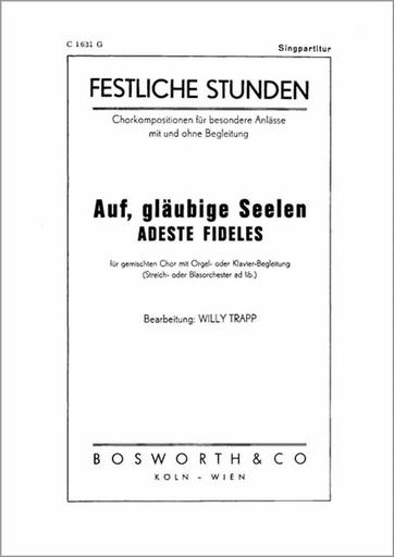 [138501] Auf gläubige Seelen / Adeste Fideles