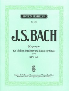 [133460] Konzert E-Dur BWV 1042