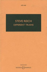 [133479] Different Trains (1988) für Streichquartett und vorab aufgenommene Bänder