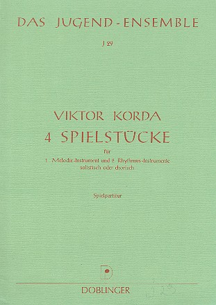 [J-00029] 4 Spielstücke