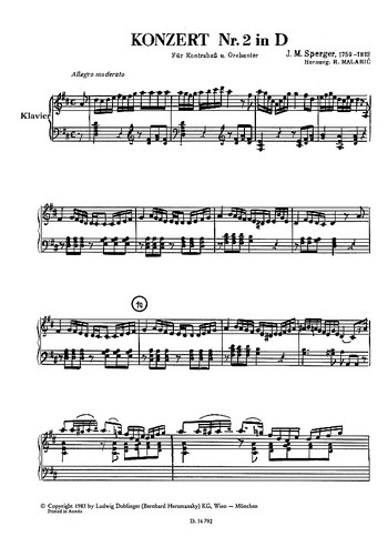 [KRM-00023] Konzert Nr. 2 D-Dur