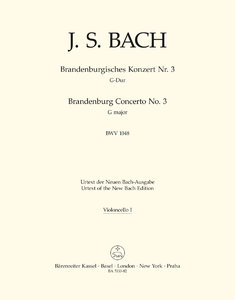 [288615] Brandenburgisches Konzert Nr. 3 G-Dur BWV 1048
