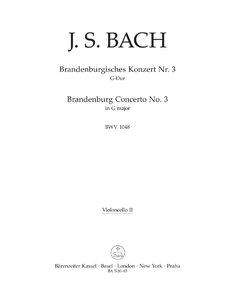[288616] Brandenburgisches Konzert Nr. 3 G-Dur BWV 1048