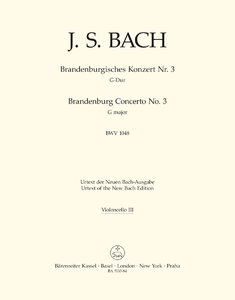 [288617] Brandenburgisches Konzert Nr. 3 G-Dur BWV 1048