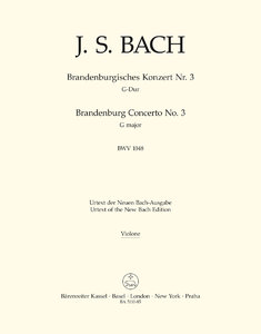 [288618] Brandenburgisches Konzert Nr. 3 G-Dur BWV 1048