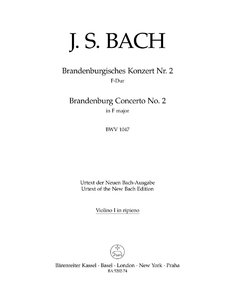 [288630] Brandenburgisches Konzert Nr. 2 F-Dur BWV 1047
