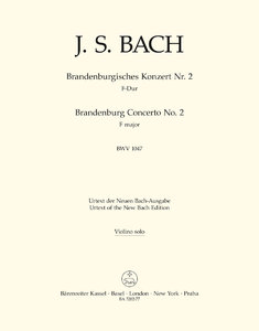[288632] Brandenburgisches Konzert Nr. 2 F-Dur BWV 1047