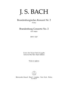 [288633] Brandenburgisches Konzert Nr. 2 F-Dur BWV 1047