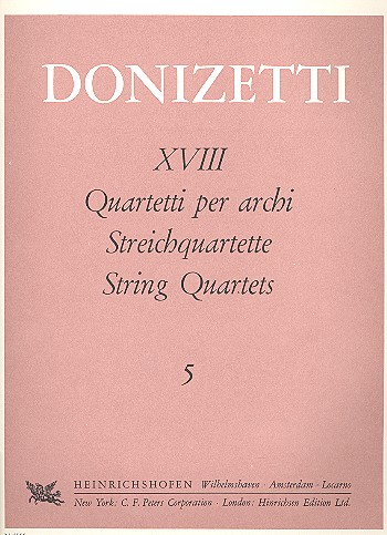 [141772] Streichquartett Nr. 5 e-moll