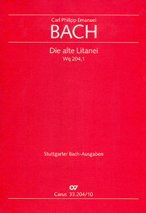 [160496] Die alte Litanei, Wq 204/1