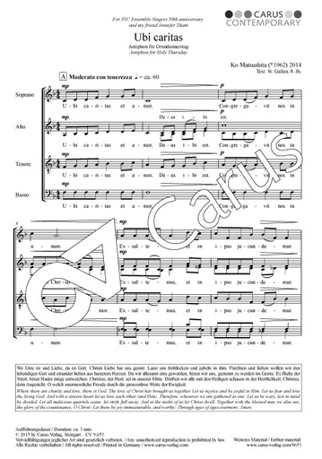 [288828] Ubi caritas