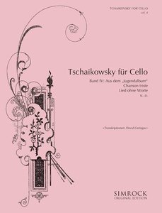 [64383] Tschaikowsky für Cello -  Band 4