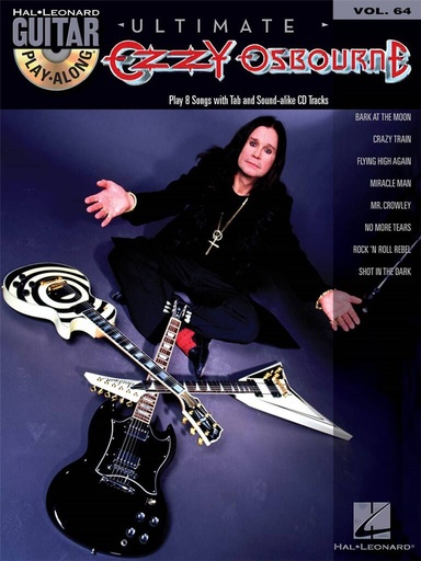 [314397] Ultimate Ozzy Osbourne - Guitar Play-Along Vol. 64