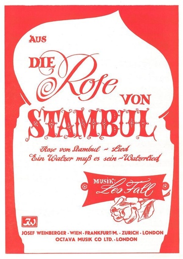 [257279] Die Rose von Stambul - Ein Walzer muß es sein (G-dur) Es-dur