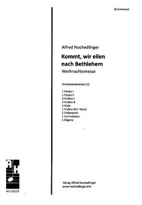 [302355] Kommt wir eilen nach Bethlehem - Weihnachtsmesse