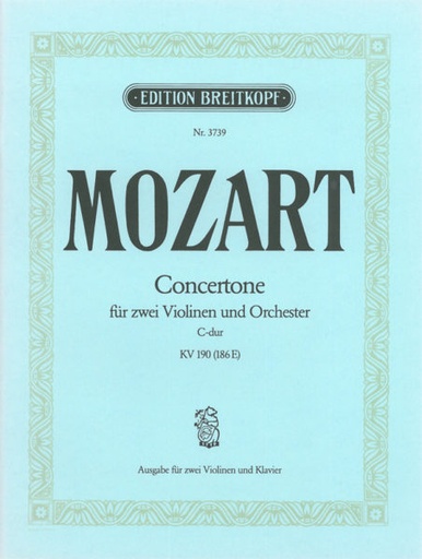 [105421] Concertone C-Dur KV 190