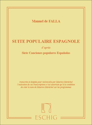 [105588] Suite Populaire Espagnole