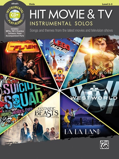 [400802] Hit Movie & TV - Instrumental Solos