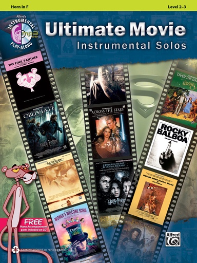 [400833] Ultimate Movie Instrumental Solos