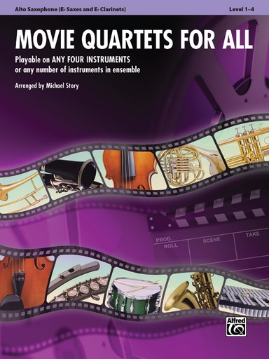 [400968] Movie Quartets for All