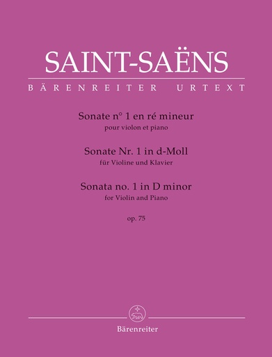 [401403] Sonate Nr. 1 d-moll op. 75