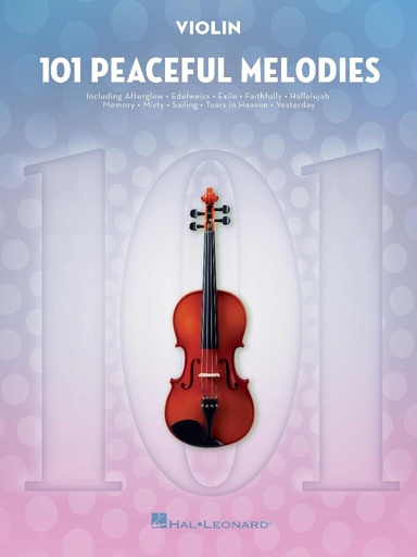 [401428] 101 Peaceful Melodies - Violin