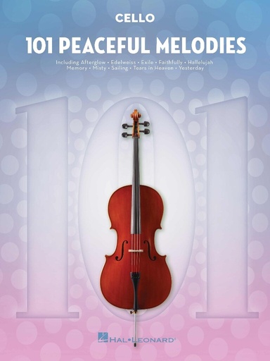 [401430] 101 Peaceful Melodies - Cello