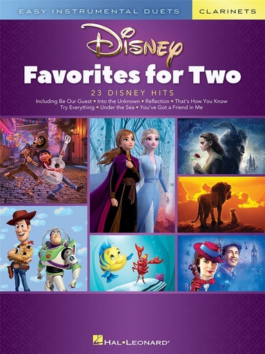 [401442] Disney Favorites for Two - Klarinetten