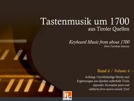 [401566] Tastenmusik um 1700 aus Tiroler Quellen Band 4