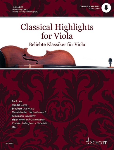 [401768] Classical Highlights for Viola