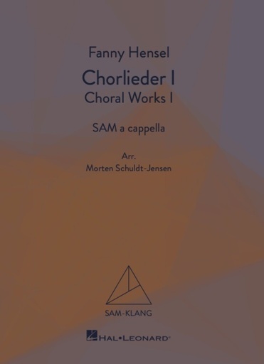 [402253] Chorlieder I / Choral Works I