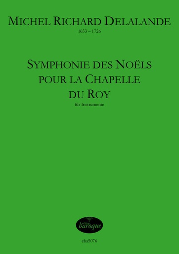 [402776] Symphonie des Noels pour la Chapelle du Roy