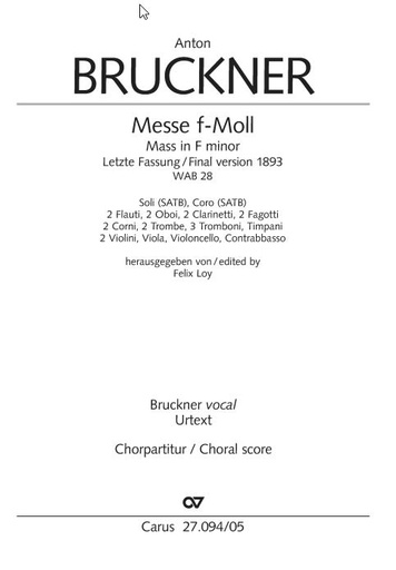 [403300] Messe in f-moll, WAB 28