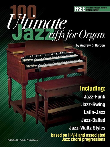 [403719] 100 Ultimate Jazz Riffs for Organ