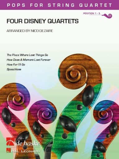 [404221] Four Disney Quartets