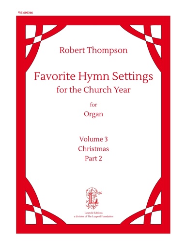 [404372] Favorite Hymn Settings for the church year Vol. 3: Christmas Part 2