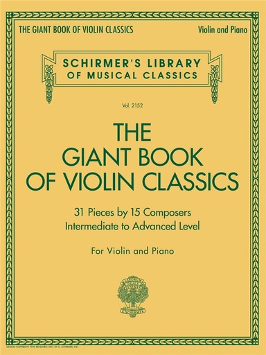 [404627] The Giant Book of Violin Classics