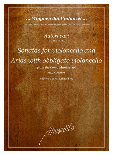 [405139] Sonatas & Arias with obbligato Cello from the Como Manuscript