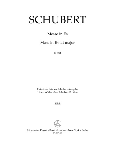 [405384] Messe in Es, D 950