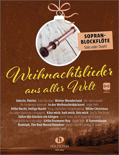 [500611] Weihnachtslieder aus aller Welt - Sopranblockflöte