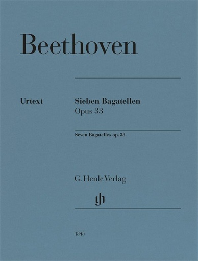[501308] Sieben Bagatellen op. 33