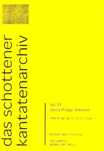 [317365] Zwei Jünger gehn nach Emmaus TVWV 1:1738a