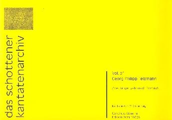 [317367] Zwei Jünger gehn nach Emmaus TVWV 1:1738a