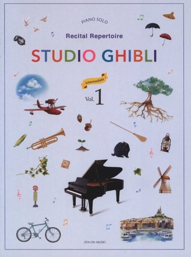 [504089] Studio Ghibli Recital Repertoire Vol. 1 - Intermediate