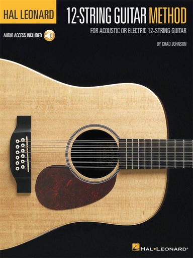 [504643] Hal Leonard 12-String Guitar Method
