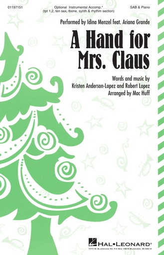 [504947] A hand for Mrs. Claus
