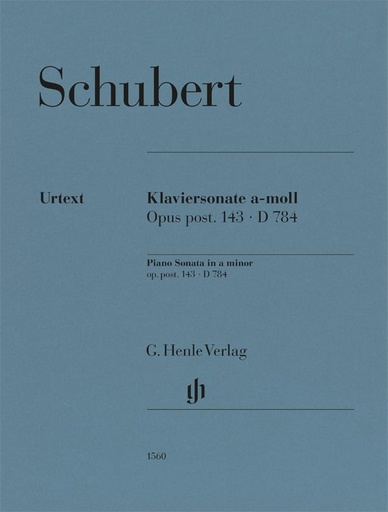 [505233] Klaviersonate a-moll op. posth. 143 D 784