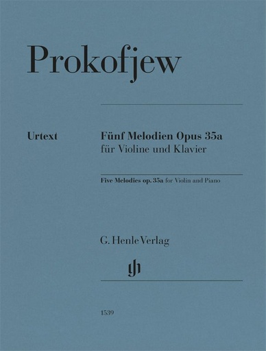 [505236] Fünf Melodien op. 35a