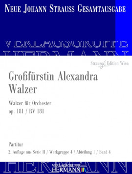 [505560] Großfürstin Alexandra Walzer op. 181 / RV 181